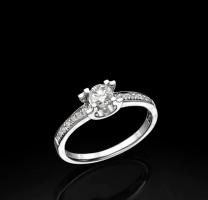 טבעת אירוסין סגנון קלאסי- מוני