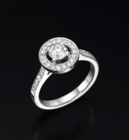 טבעת אירוסין זהב לבן - דנוור
